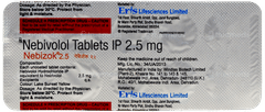 Nebizok 2.5 Tablet 10 Nebizok 2.5 Tablet 10